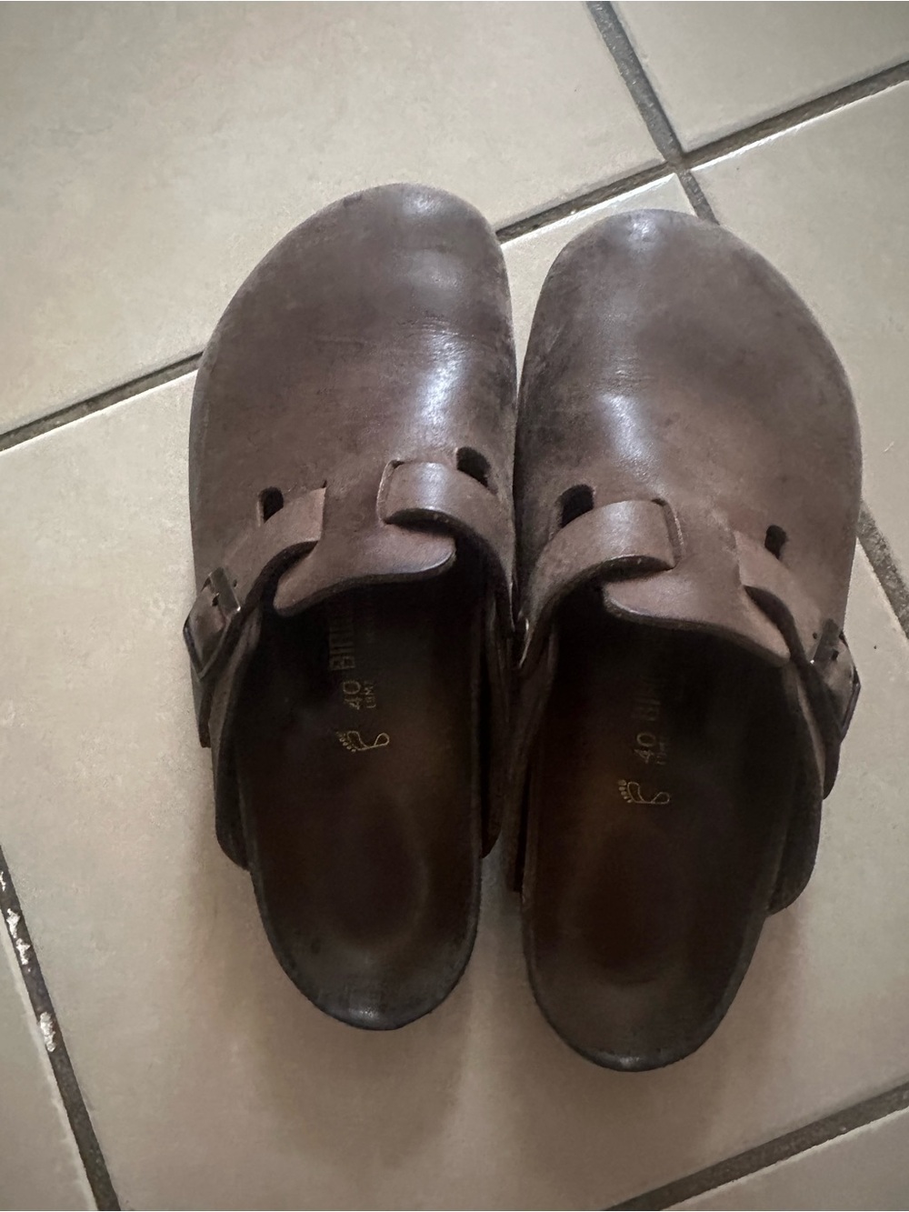 Birkenstocks Boston size 40 as is - Picture 2 of 5